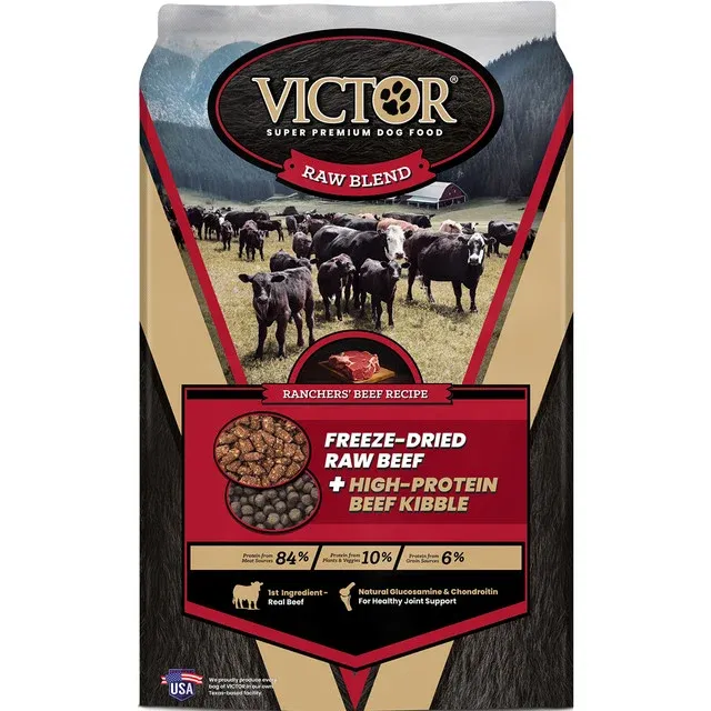Victor Raw Blend Rancher's Beef Dog