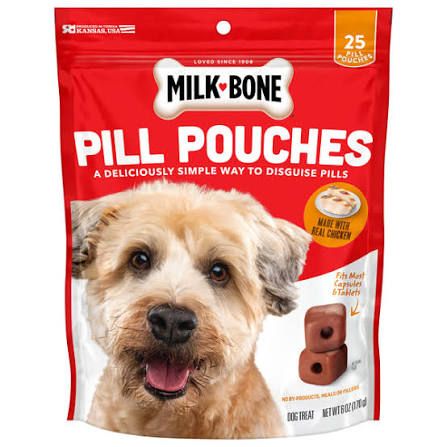 Milk Bone Pill Pouches Chicken 6oz