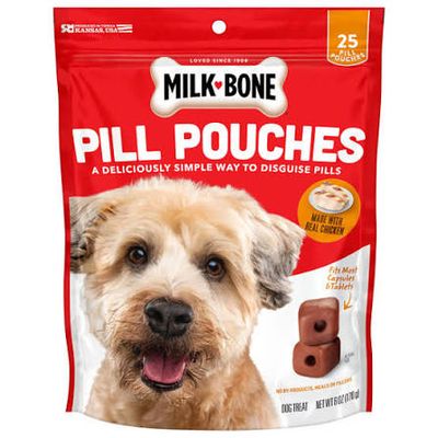 Milk Bone Pill Pouches Chicken 6oz