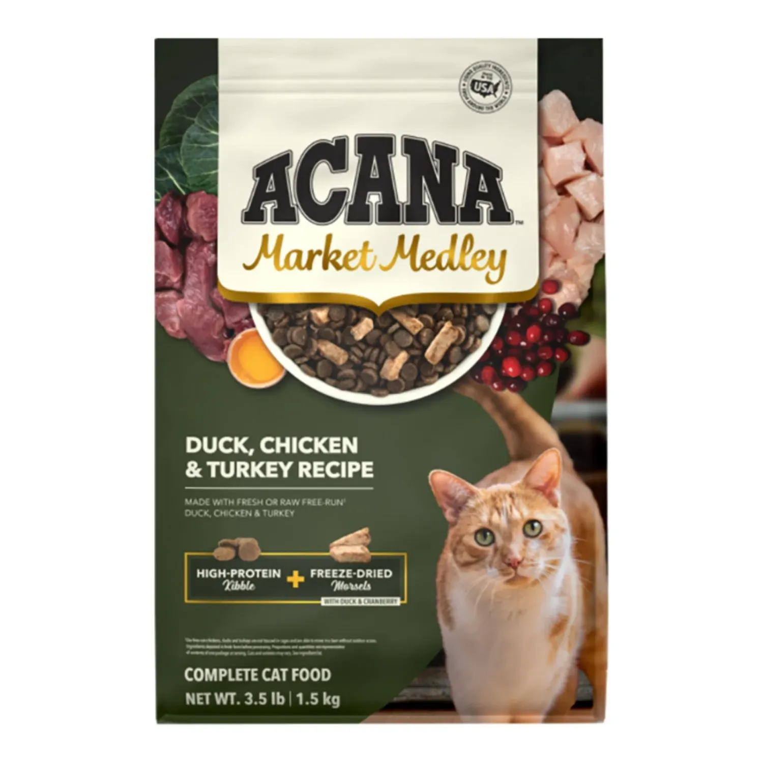 Acana Cat Market Medley Poultry W/ FD Duck