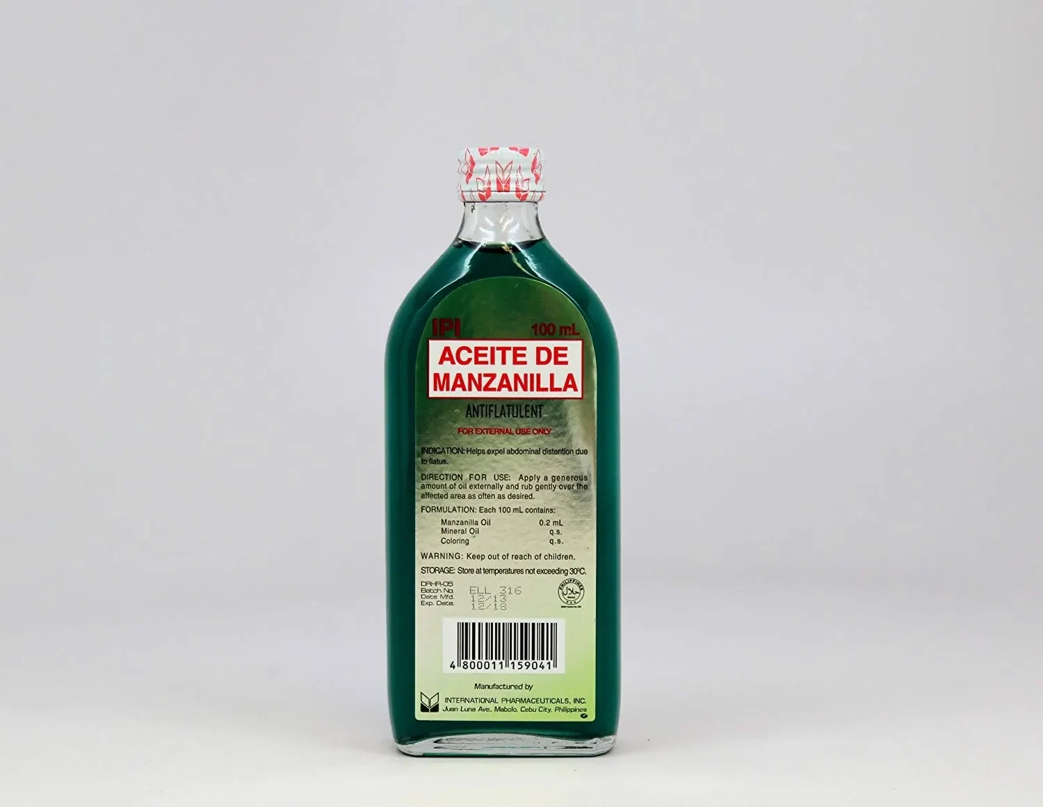 Aceite de Manzanilla 100 mL