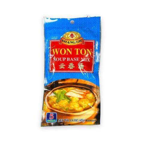 Shanggie Wonton Soup Base Mix 5 packets