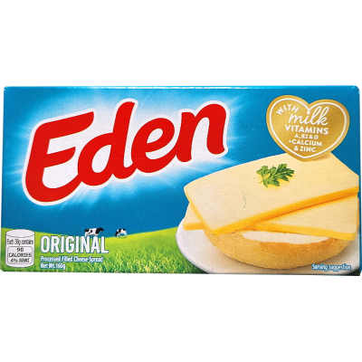 Eden Cheese Block 160g – Authentic Filipino Processed Cheese | PinoyNZTrading
