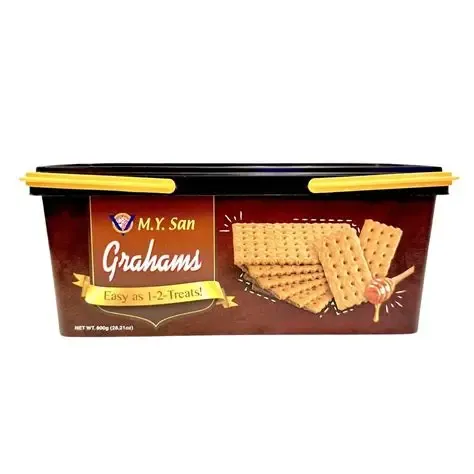 M.Y. San Graham Crackers (Tub) 800g | PinoyNZTrading