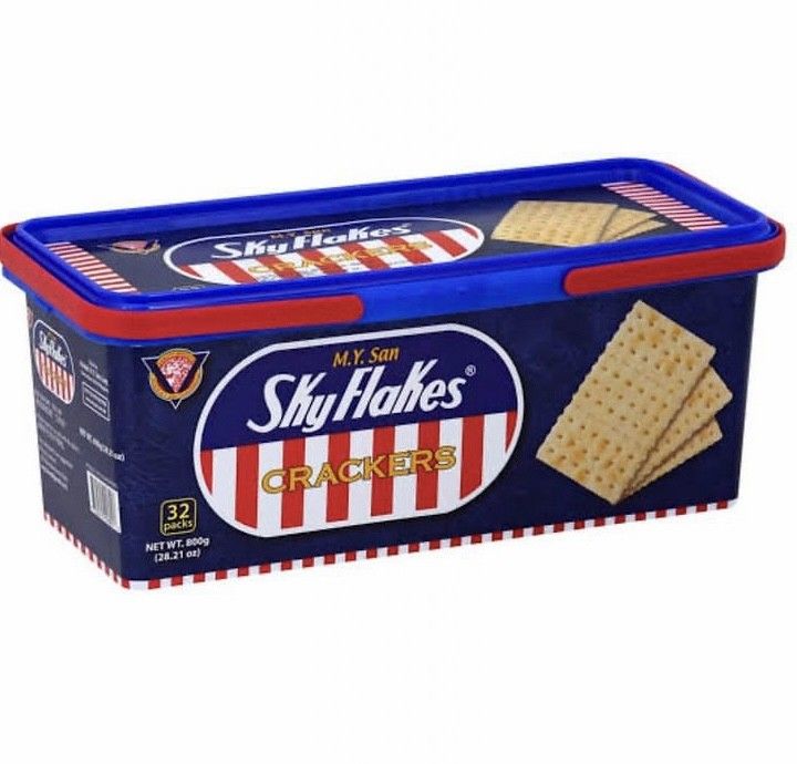 M.Y. San SkyFlakes Crackers (Tub) 800g | PinoyNZTrading