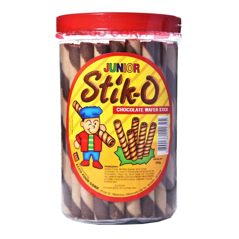 Junior Stik-O Chocolate Wafers 380g | PinoyNZTrading