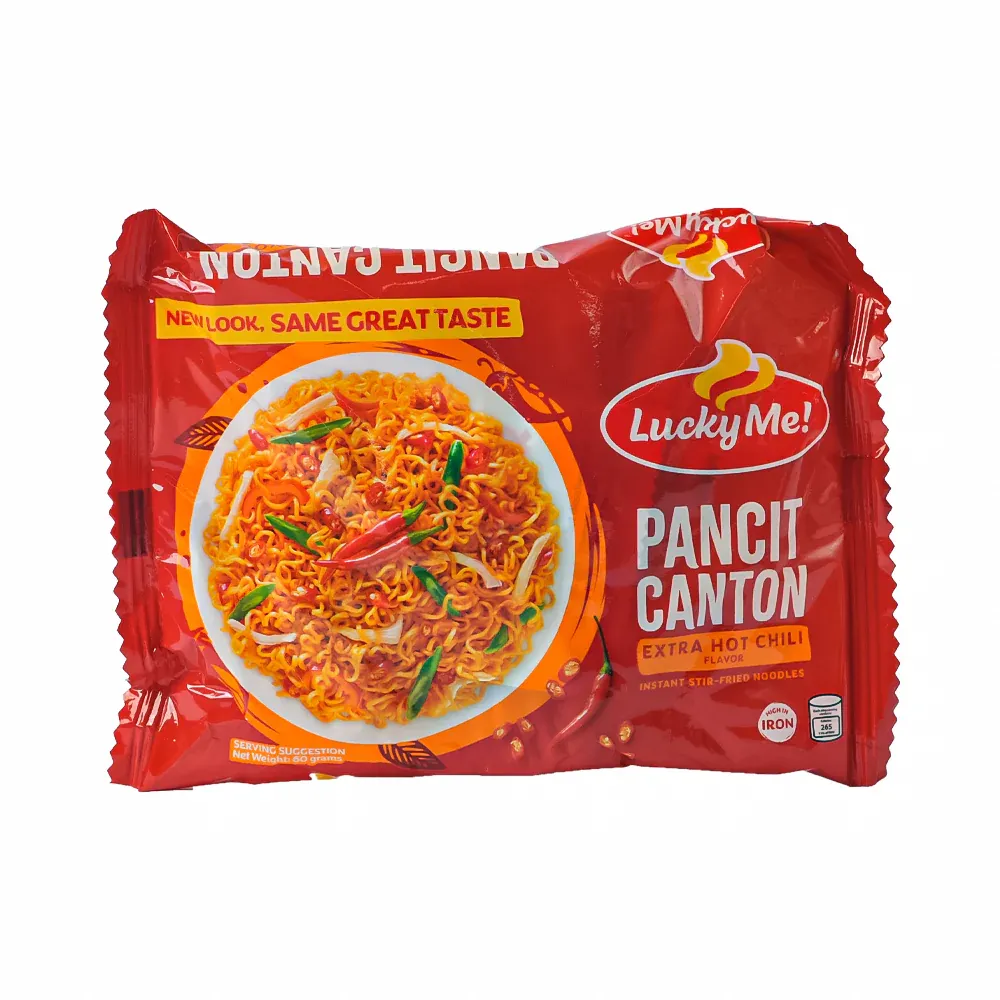Lucky Me Pancit Canton Extra Hot Chili (Single) 75g | PinoyNZTrading