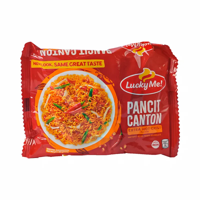 Lucky Me Pancit Canton Extra Hot Chili (Single) 75g | PinoyNZTrading