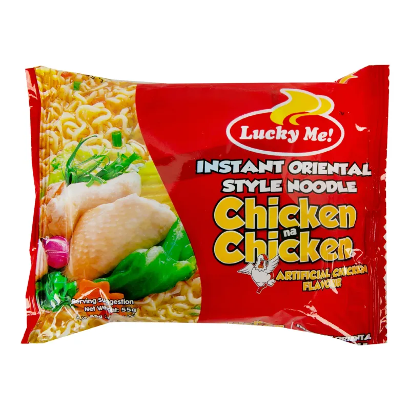Lucky Me Oriental Style Noodles Chicken (Single) 55g | PinoyNZTrading