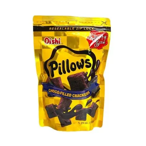 Oishi Pillows Chocolate Family Size 100g | PinoyNZTrading