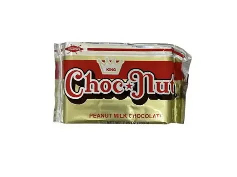 King Choc Nut Peanut Milk Chocolate 200g (24pcsx8g)