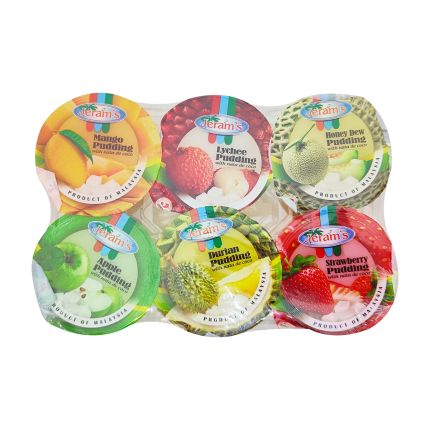Jeram's Fruity Pudding 6pcsx80g | PinoyNZTrading