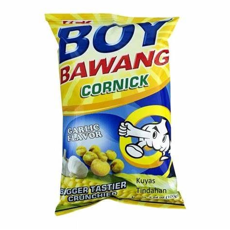 KSK Boy Bawang Cornick Garlic 90g | PinoyNZTrading