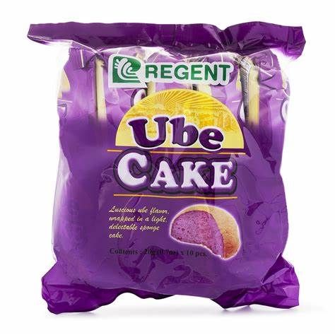 Regent Ube Cake 200g (10pcsx20g) | PinoyNZTrading