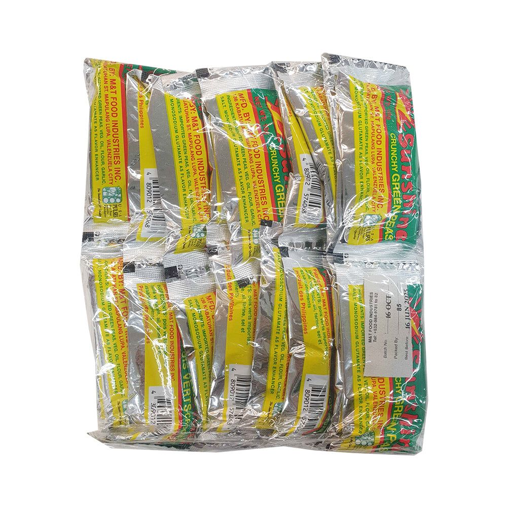 Sunshine Crunchy Green Peas 20sx10g (200g)
