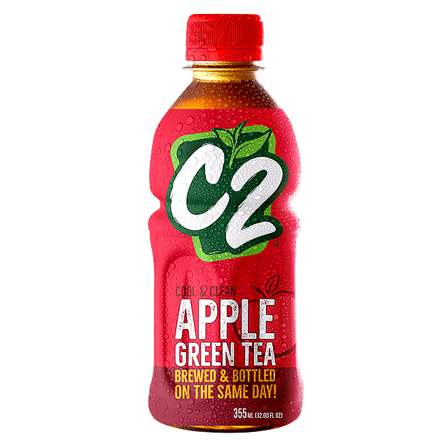 C2 Apple Flavoured Green Tea 455ml | PinoyNZTrading