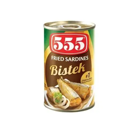 555 Fried Sardines Bistek 155g | PinoyNZTrading