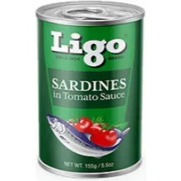 Ligo Sardines in Tomato Sauce 155g | PinoyNZTrading