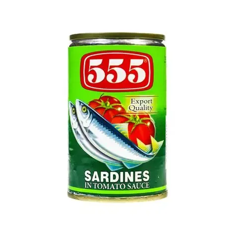 555 Sardines in Tomato Sauce 155g | PinoyNZTrading