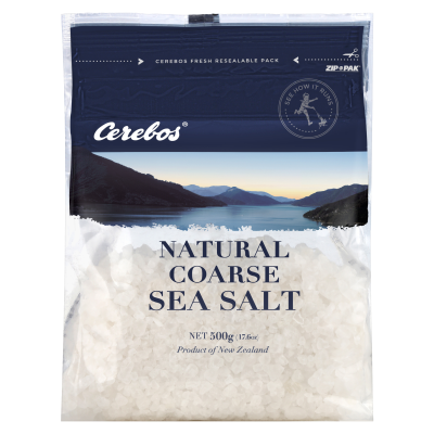 Cerebos Natural Coarse Sea Salt 500g | PinoyNZTrading
