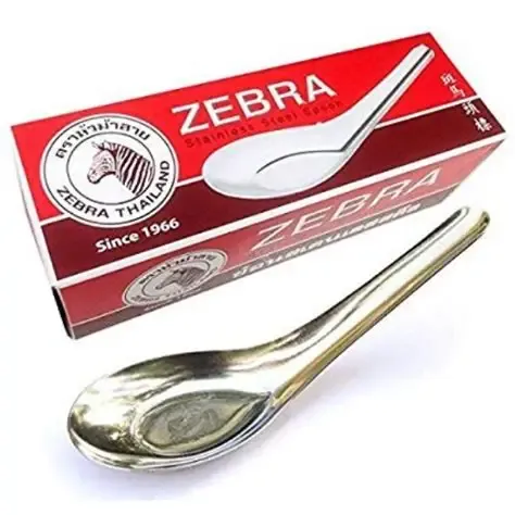 Zebra Stainless Stain Spoon (Small) 12 pieces | PinoyNZTrading
