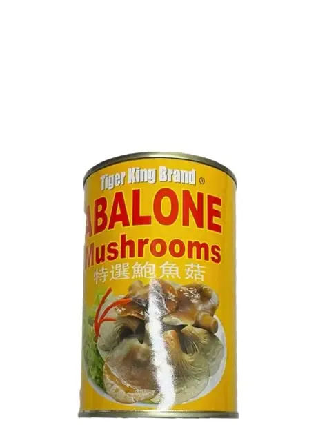 Tiger King Brand Abalone Mushrooms 425g | PinoyNZTrading