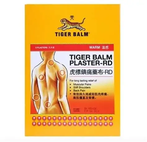 Tiger Balm Plasters 9 Patches Warm | PinoyNZTrading