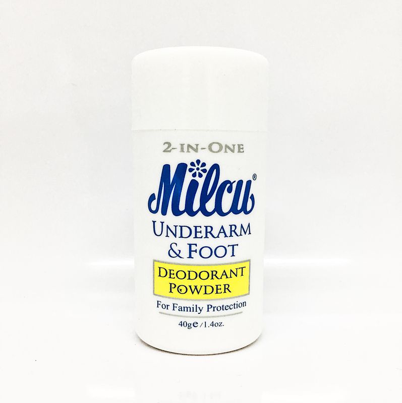 Milcu Underarm &amp; Foot Deodorant Powder 40g | PinoyNZTrading