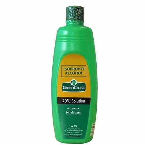 Green Cross Isopropyl Alcohol 70% Solution Antiseptic Disinfectant 500ml | PinoyNZTrading