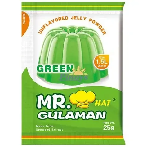 Mr Gulaman Green Unflavoured Jelly Powder 25g | PinoyNZTrading