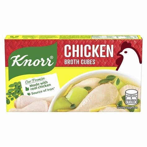 Knorr Chicken Broth Cubes 60g (6 cubes) | PinoyNZTrading