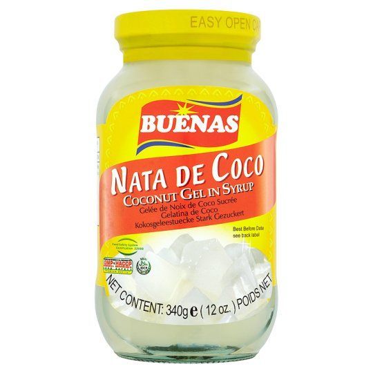 Buenas Nata De Coco (White) in Syrup 340g | PinoyNZTrading