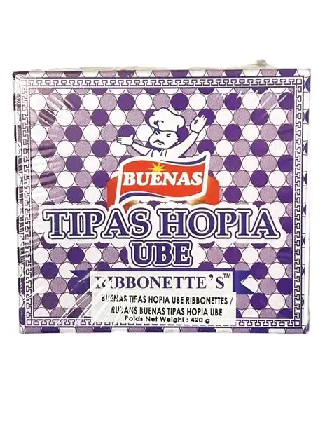 Buenas Ribonette's Tipas Hopia Ube 420g | PinoyNZTrading