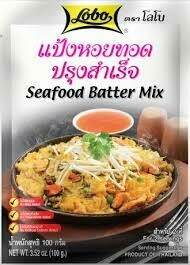 Seafood Batter Mix LOBO (แป้งหอยทอดปรุงสำเร็จ ตราโลโบ) 100g