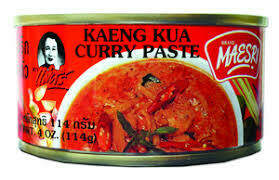 Keang Kua Curry Paste MAESRI (น้ำพริกแกงคั่ว ตราแม่ศรี) 114g