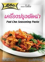 Pad Cha Seasoning Paste LOBO (เครื่องปรุงผัดฉ่า ตราโลโบ) 50g