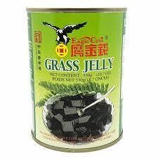 Grass Jelly Black EAGLE COIN (เฉาก๊วย พร้อมรับประทาน ตราอีเกิ้ลคอยน์) 530g.