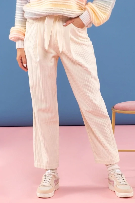 Blu Pepper Corduroy Pant w/ Tie Blu Pepper Corduroy Pant w/ Tie