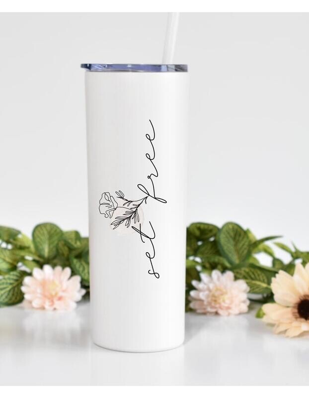 Mug Tumbler with Straw