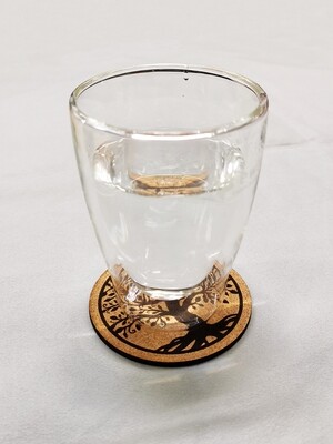 6 Sous-verres "Arbre de vie"