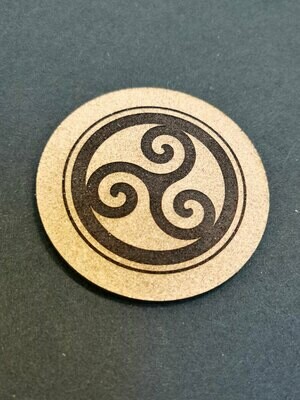 6 Sous-verres "Triskel"