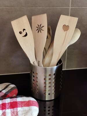 Spatule "Smile" avec texte