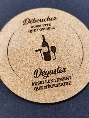 2 Sous-bouteilles "Déboucher-déguster"