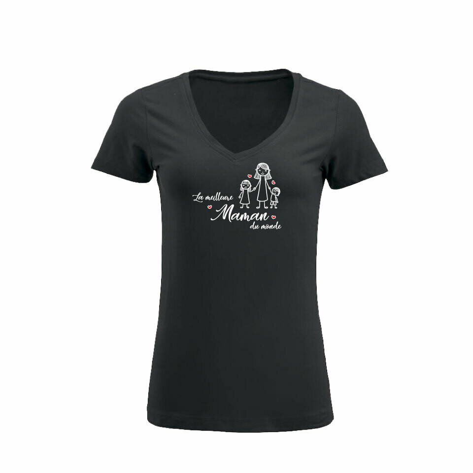 La meilleure maman du monde, Taille: Noir, Position: Devant