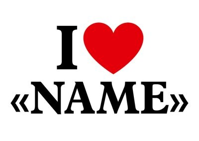 I ❤ ...