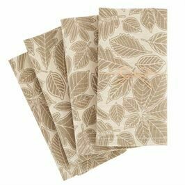 Leaf Cloth Napkin Set/4