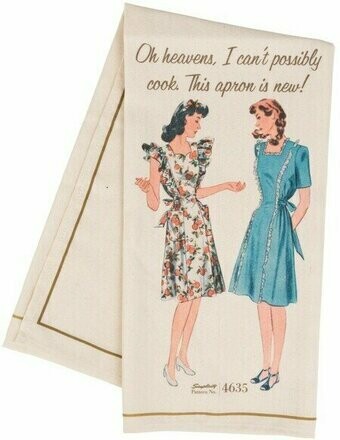 CR Simplicity Vintage Tea Towel