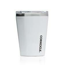Corkcicle 12oz Tumbler, Color: Gloss White