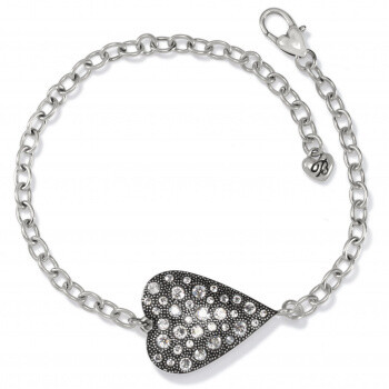 Brighton JF8131 Glisten Heart Crystal Bracelet