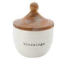 Mud Pie Blessing Jar